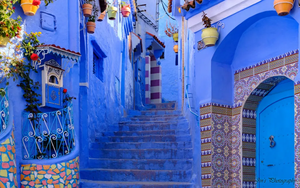 Blue streets of Chefchaouen – must visit in Morocco itinerary 7 days