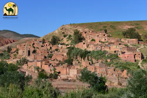 berber village in the atlas mountains during 13 days tour from Casablanca