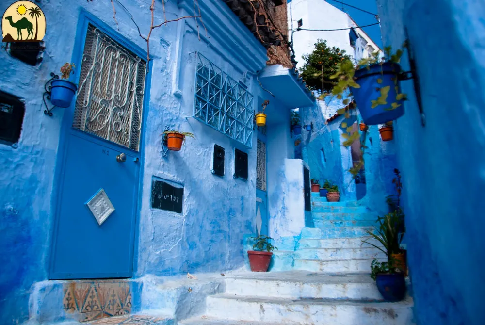 Blue streets of Chefchaouen 10 day trip to Morocco