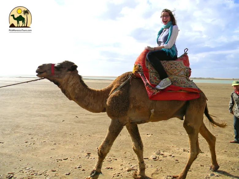 Camel ride in Merzouga Erg Chebbi dunes Morocco itinerary 11 days Sahara experience