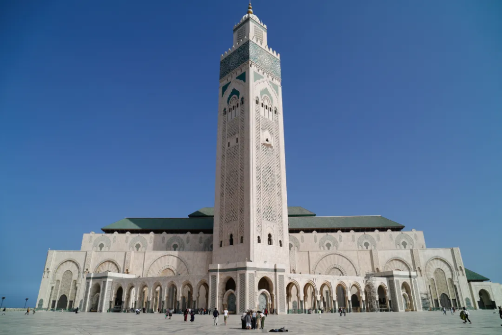 hassan ii mosque during Morocco itinerary 14 days