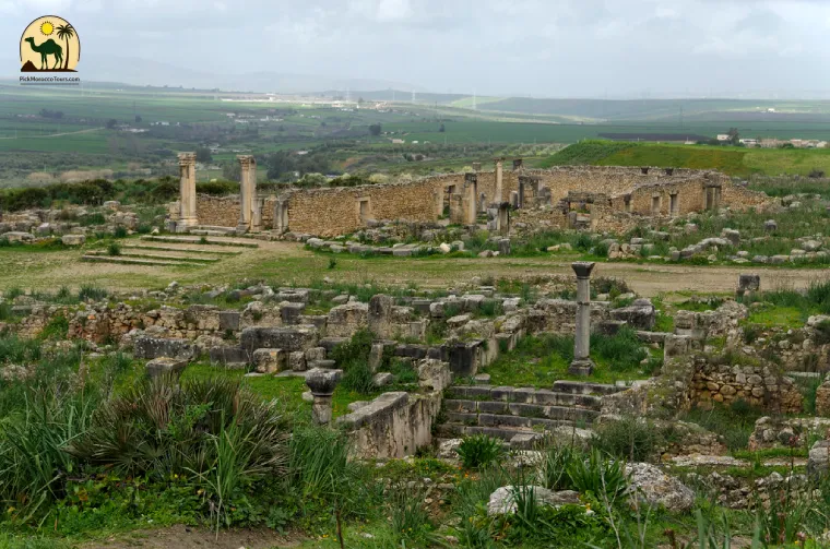 Roman ruins of Volubilis near Meknes Morocco 11 days tour from Casablanca