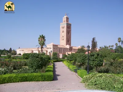 View of Koutoubia Mosque Marrakech 5 days Morocco tour