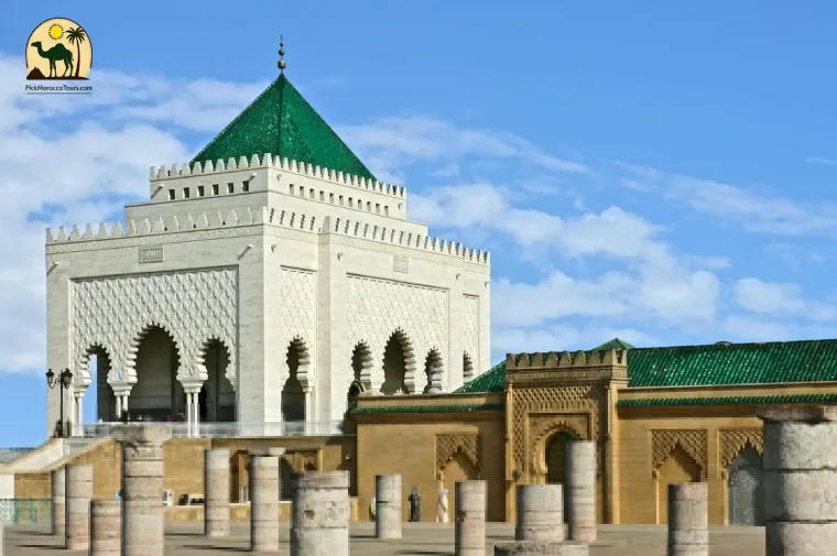 mausoleum mohammed v Morocco 11 day itinerary highlight