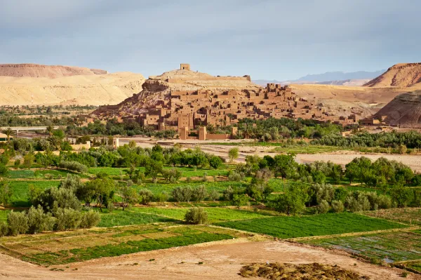 ait benhaddou kasbah during Marrakech to Fes Desert Tour 4 Day